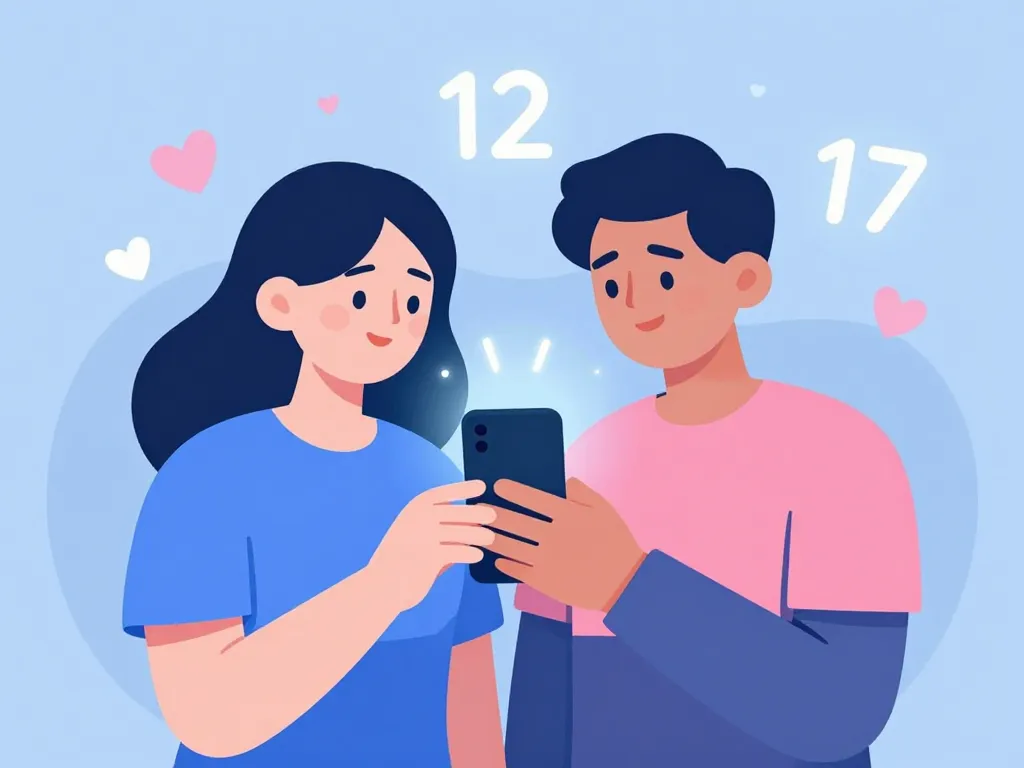 Illustration 12 17 code social amour texte