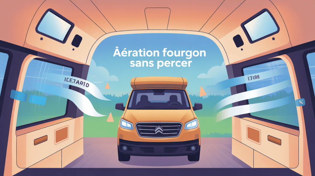 aeration fourgon sans percer illustration globale