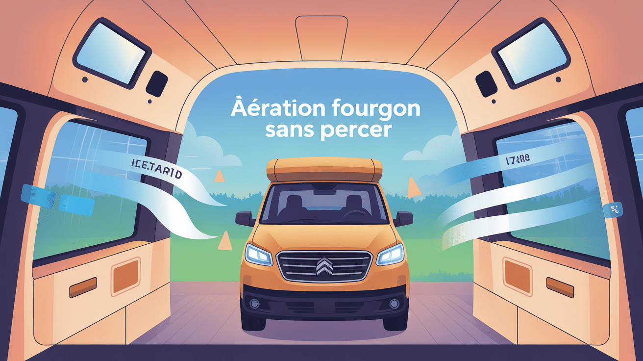 aeration fourgon sans percer illustration globale