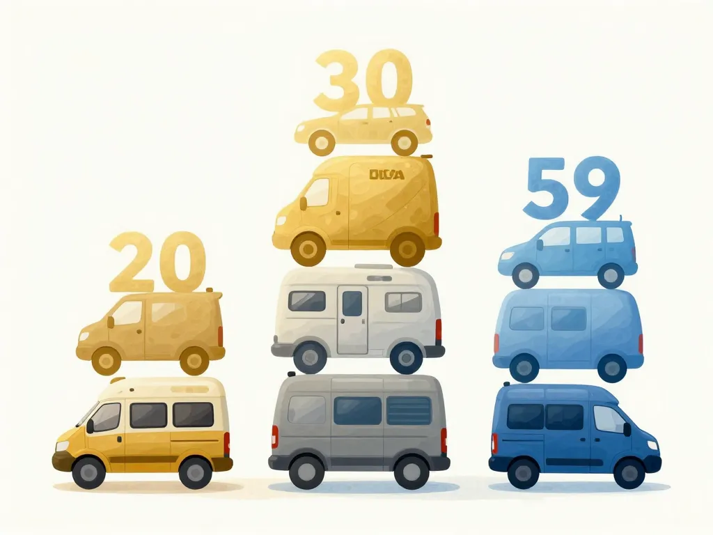 camping-car dacia prix gammes et fourchettes de prix, visuel abstrait
