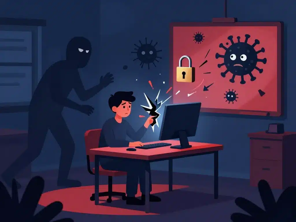 Canetaupe illustration dangers école