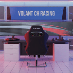univers simracing avec volant ch racing sur bureau