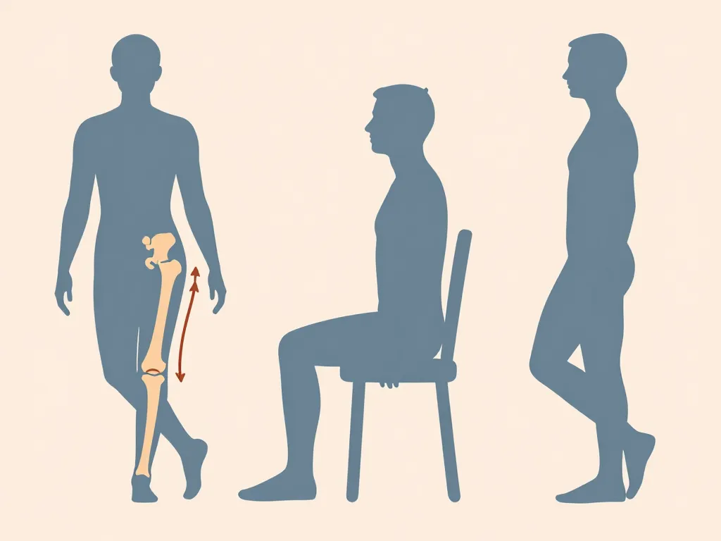 clou gamma mouvements interdits flexion rotation jambes