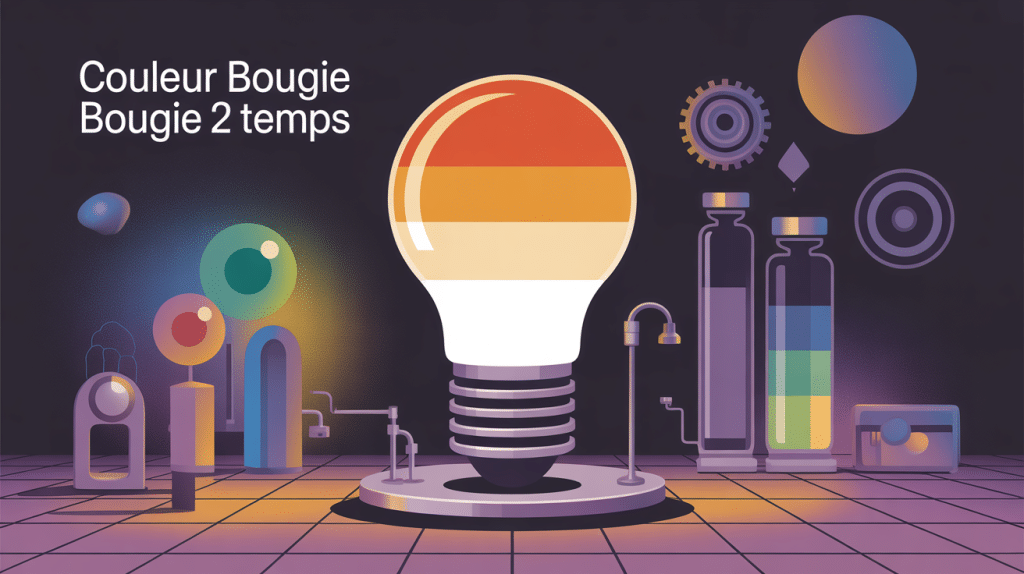 diagnostic couleurs bougie 2 temps