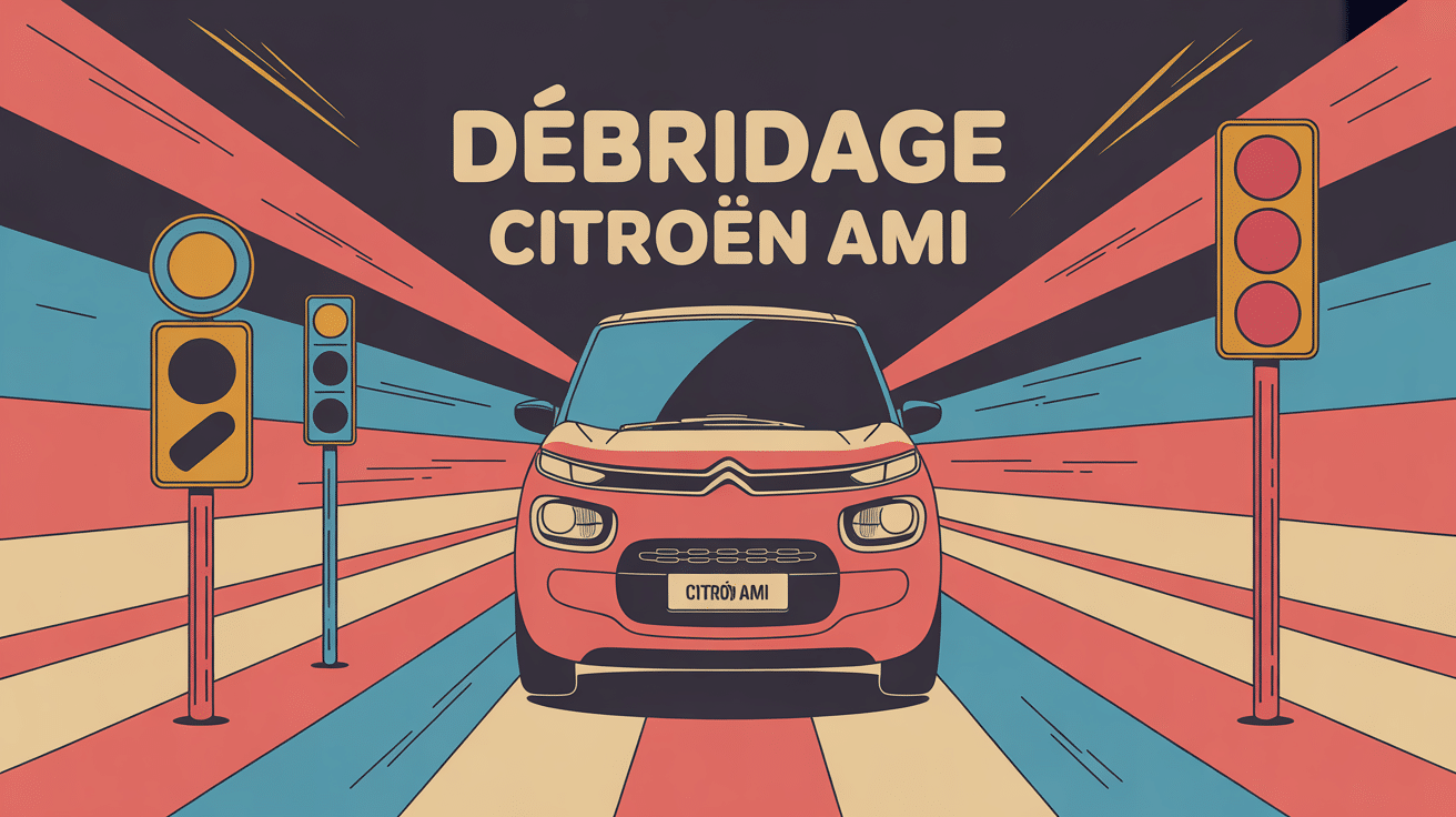 Débridage Citroën Ami illustration vitesse légalité