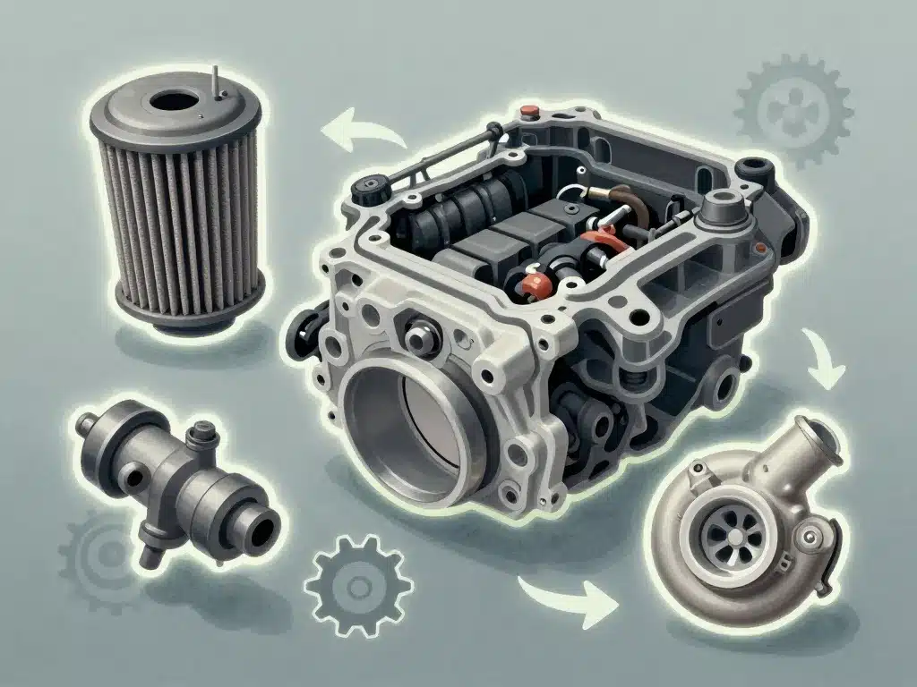 Illustration defaut moteur 5008 FAP EGR turbo