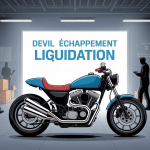 devil echappement liquidation illustration moto atelier achat vigilant