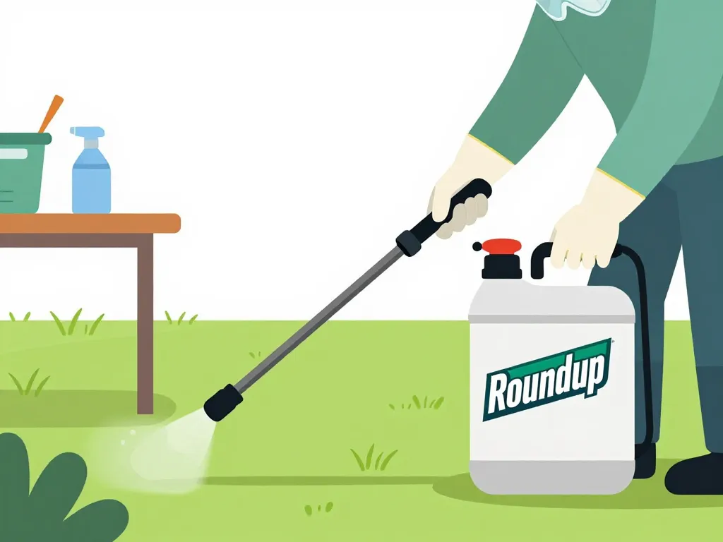 Dosage Roundup pour 5 litres d'eau préparation application sûre