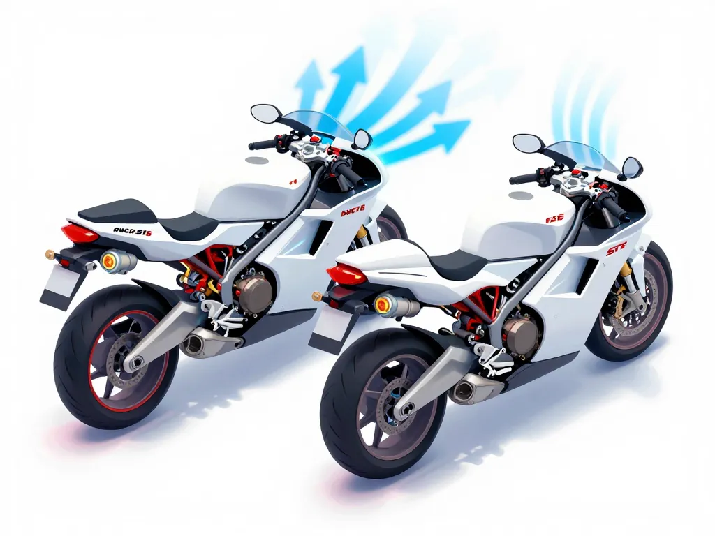 emplacement regulateur de tension ducati 916 st4 de 2000 emplacement sur moto