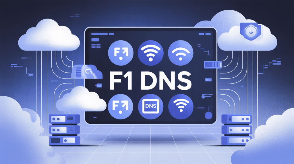 illustration f1 dns environnement numérique