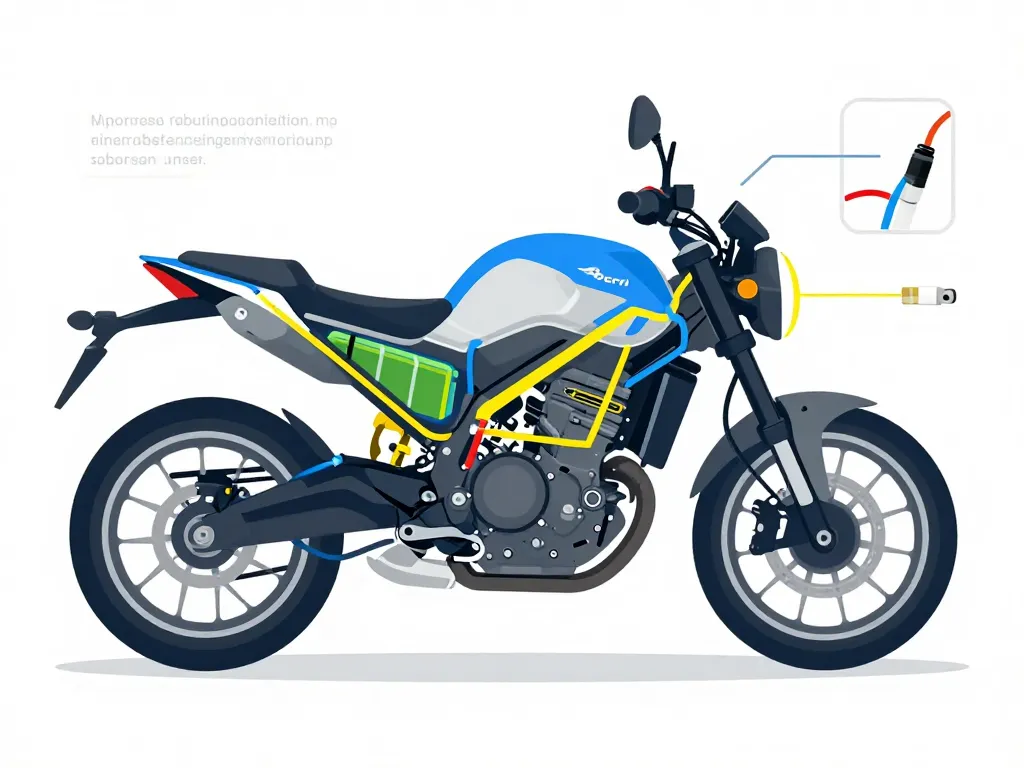 schema faisceau electrique derbi couleurs connecteurs