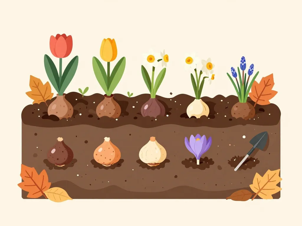 fleurs en novembre bulbes à planter automne