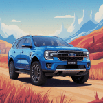 ford everest 2024 SUV moderne aventure et famille
