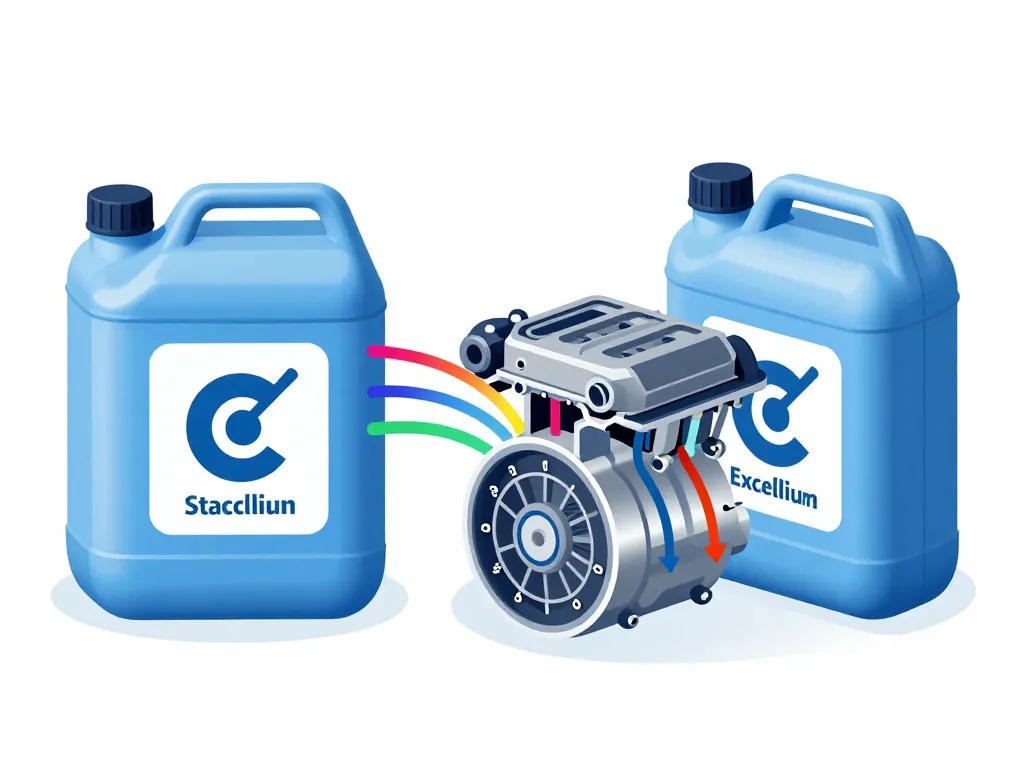 gasoil excellium problème schéma diesel vs excellium
