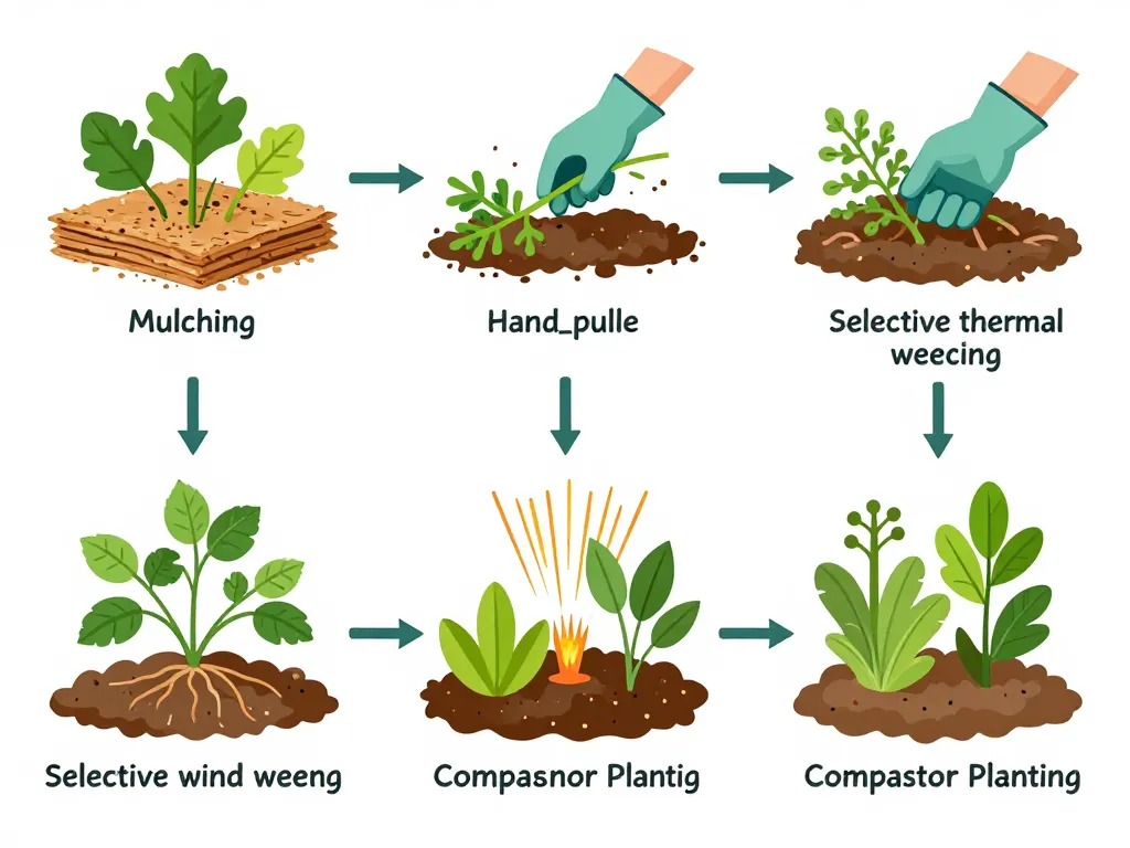 solutions naturelles contre mauvais herbe fleur blanche