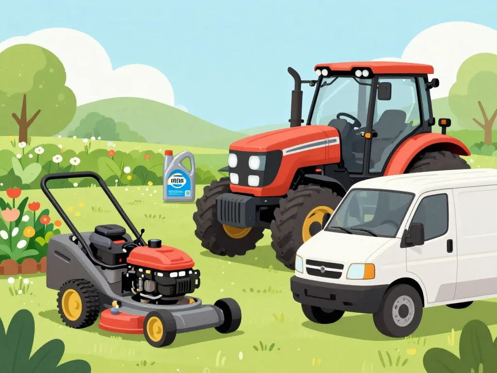 huile sae 30 ou 15w40 adaptation moteur tondeuse tracteur