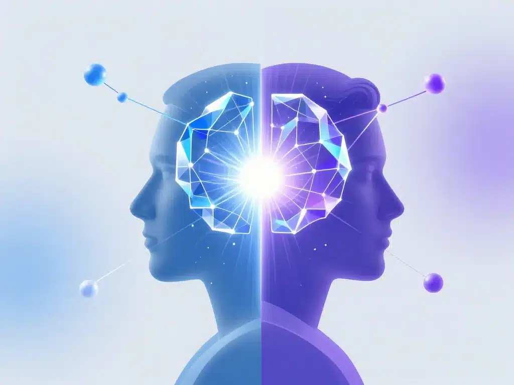 humonia fusion humain IA illustration