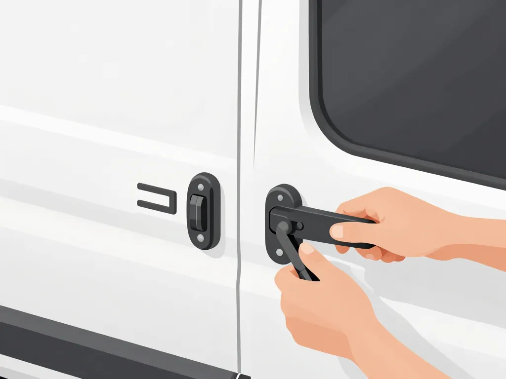 installation serrure camping-car fiat ducato concept diagramme