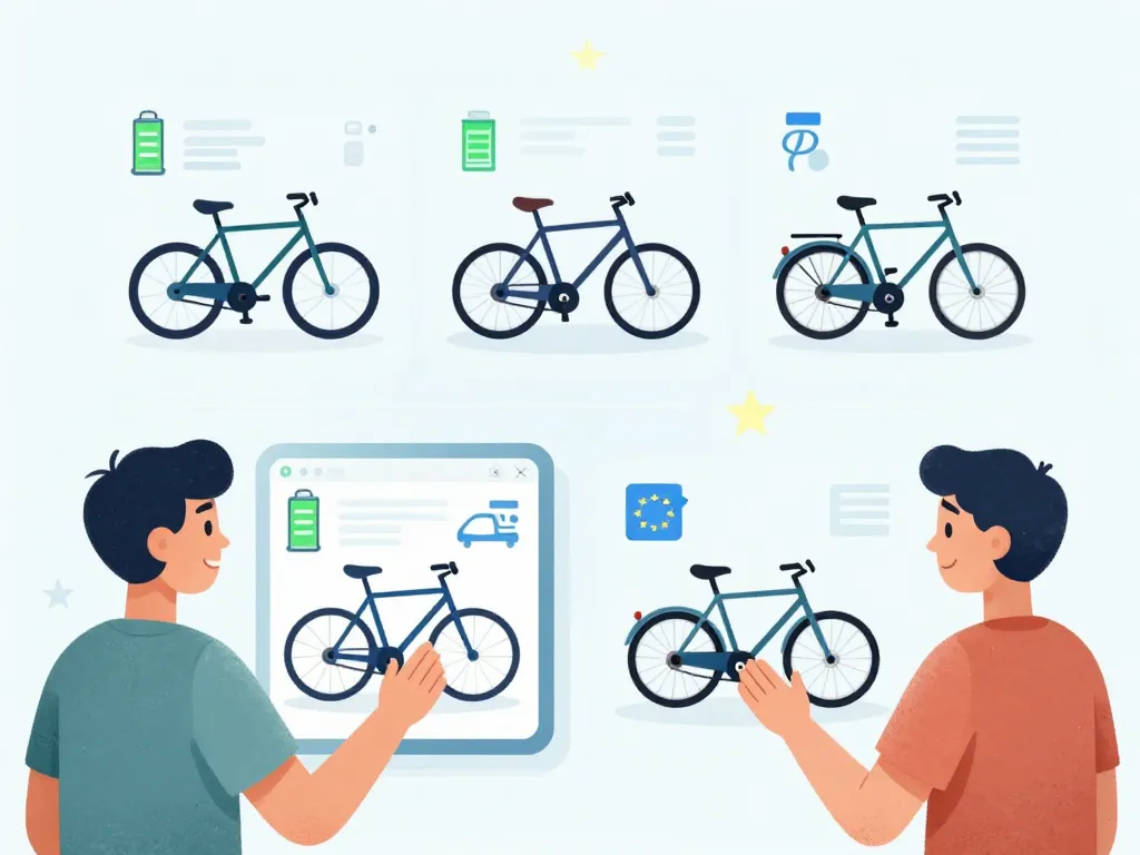le biciclette eu comparatif achat sécurisé en europe