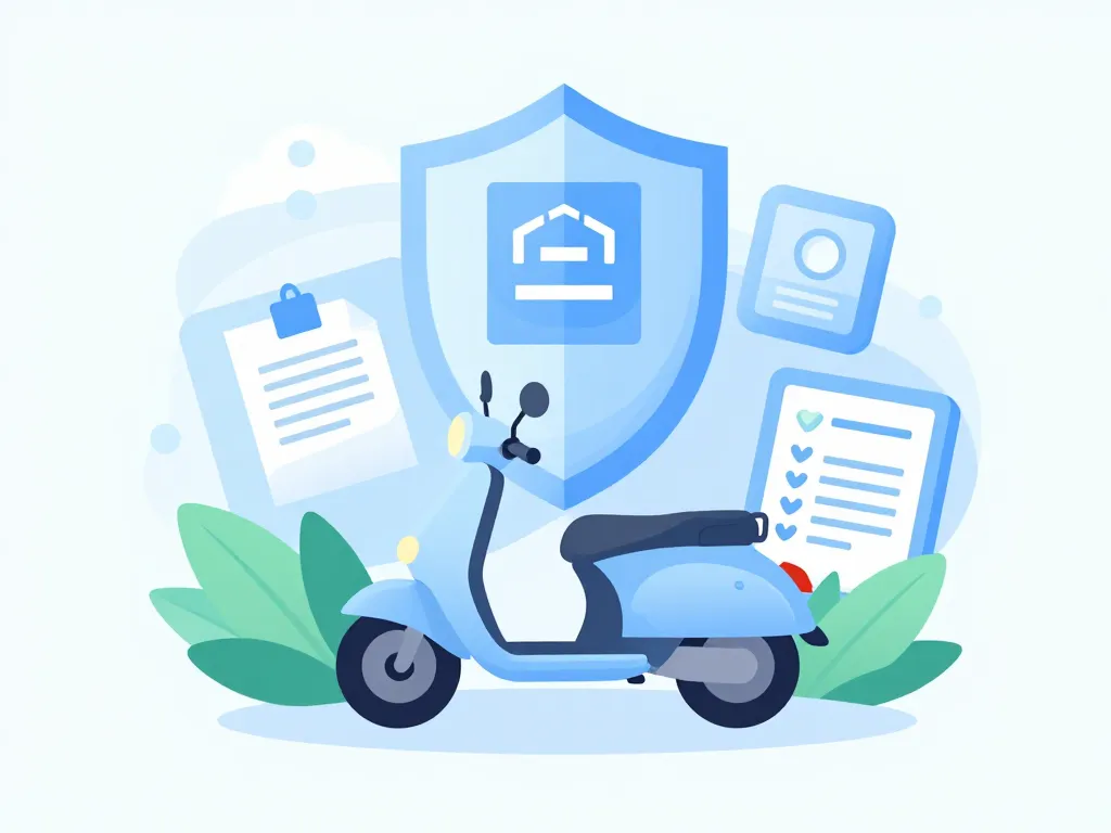 sécurité assurance location scooter particulier diagramme
