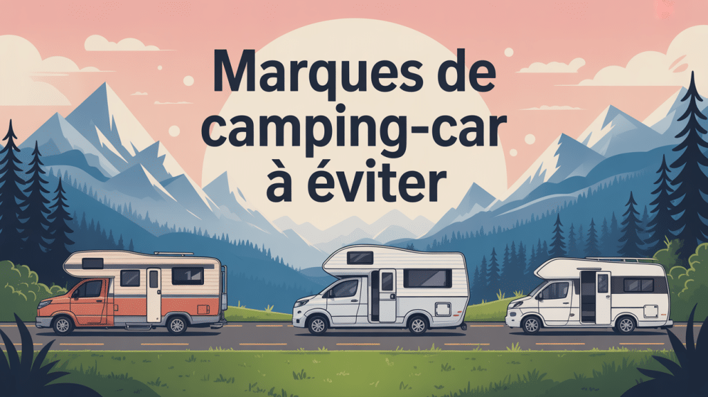 marque de camping-car à éviter sur route, ambiance choix réfléchi