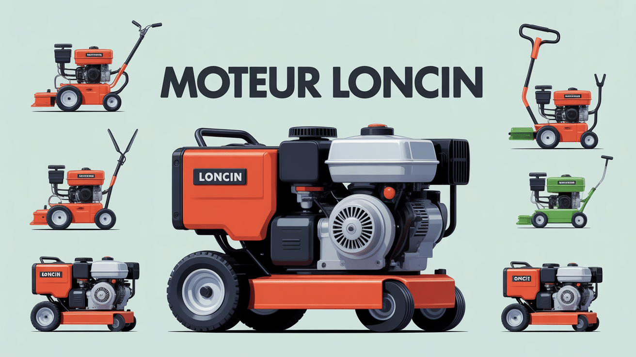 moteur loncin avis illustration panorama machines jardinage