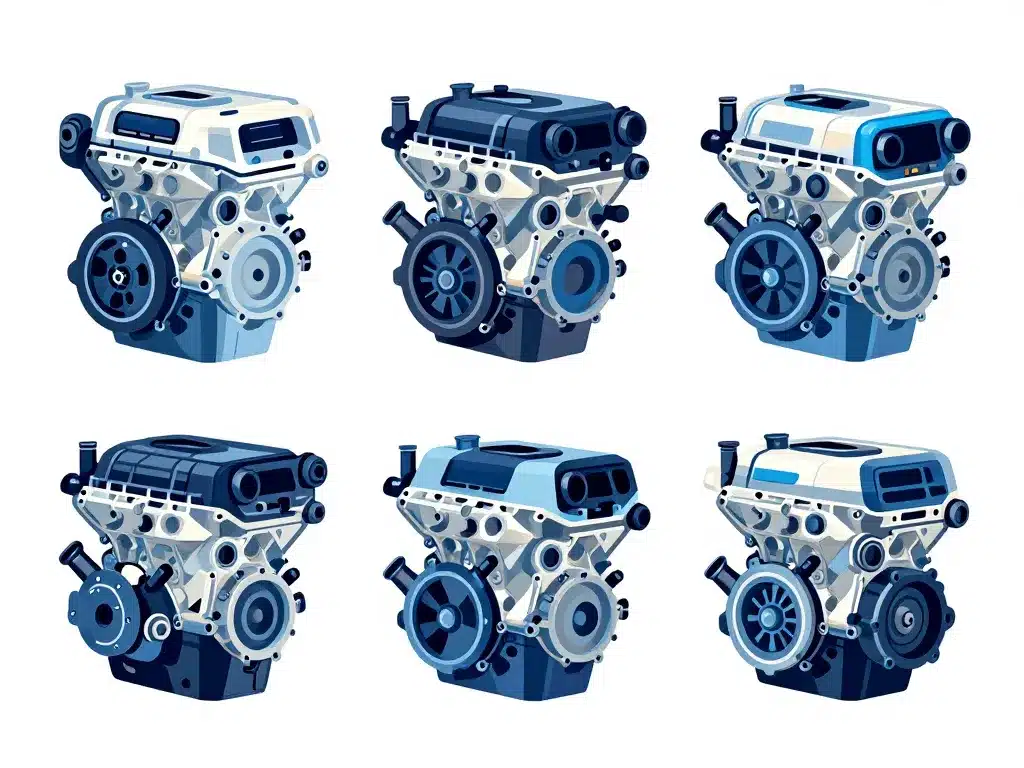 schéma moteur puma ford transit différentes versions diesel