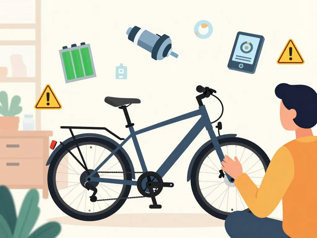 pannes fréquentes problème vélo électrique bh diagnostic visuel