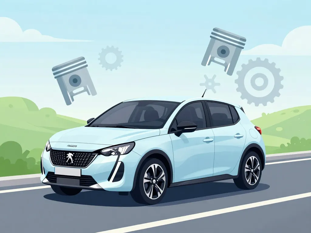 peugeot 208 1.2 puretech 82 fiabilité vue mécanique panoramique