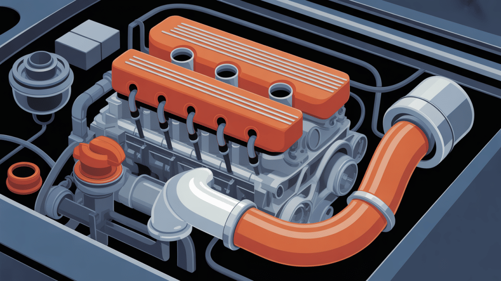 schéma pipe dadmission dans moteur