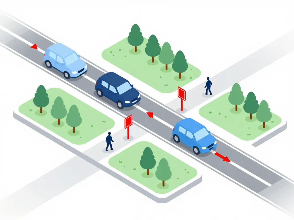 plan amenagement trafic l1h1 diagramme véhicules piétons zones travaux