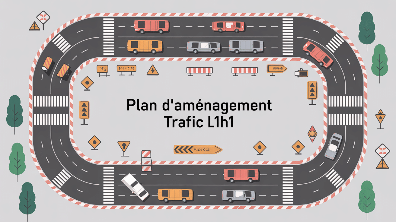 plan amenagement trafic l1h1 schéma signalisation chantier