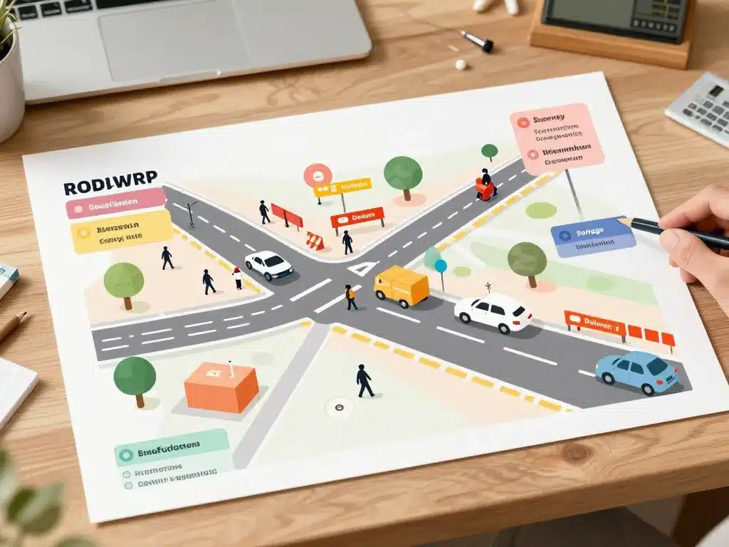 plan amenagement trafic l1h1 organisation plan cartouche légende