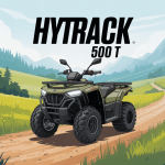quad hytrack 500 t avis illustration paysage rural