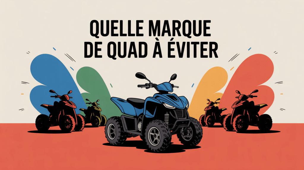 quelle marque de quad à éviter illustration globale