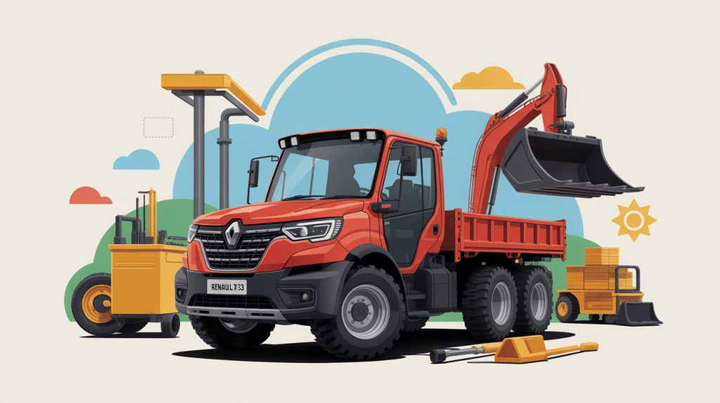 Renault 1525F3 véhicule utilitaire robuste illustration