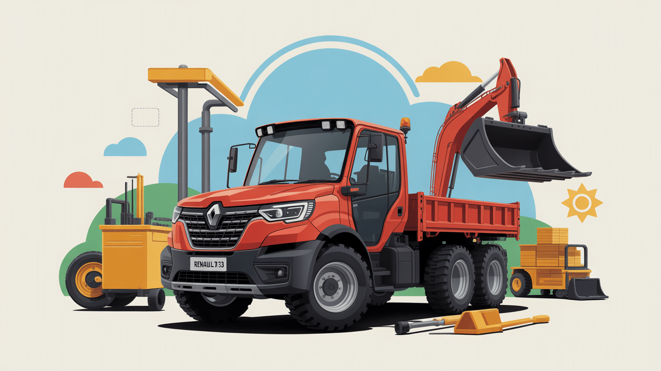 Renault 1525F3 véhicule utilitaire robuste illustration