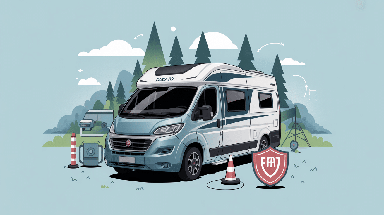 serrure camping-car fiat ducato illustration sécurisation