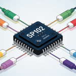 Illustration du sp102 contrôleur pour ruban led