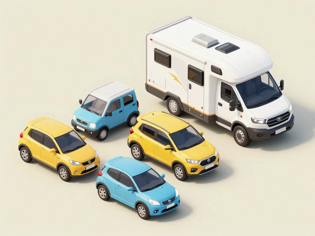 selection citadines voiture legere pour camping car