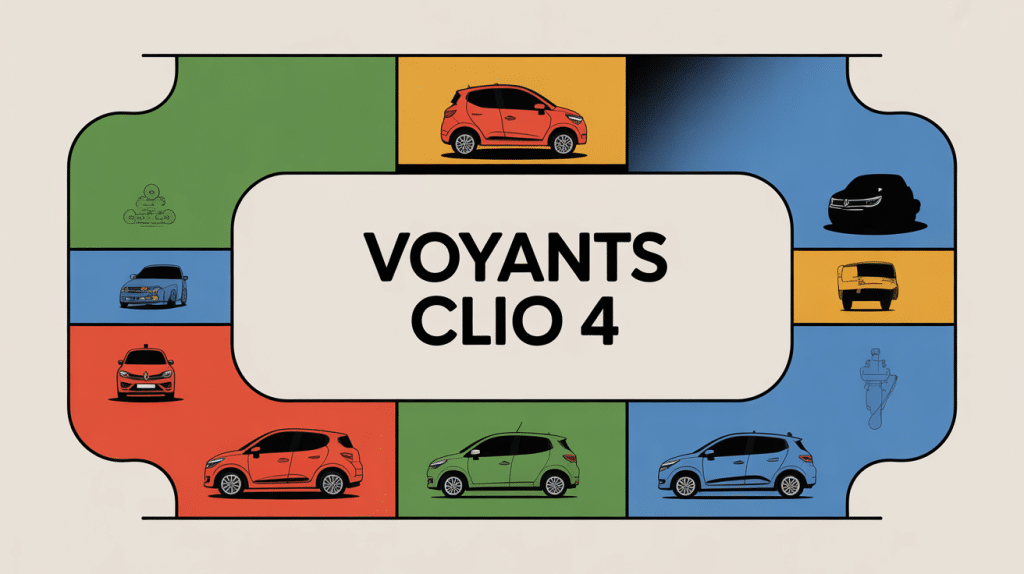 voyants clio 4 illustration tableau de bord sécurité