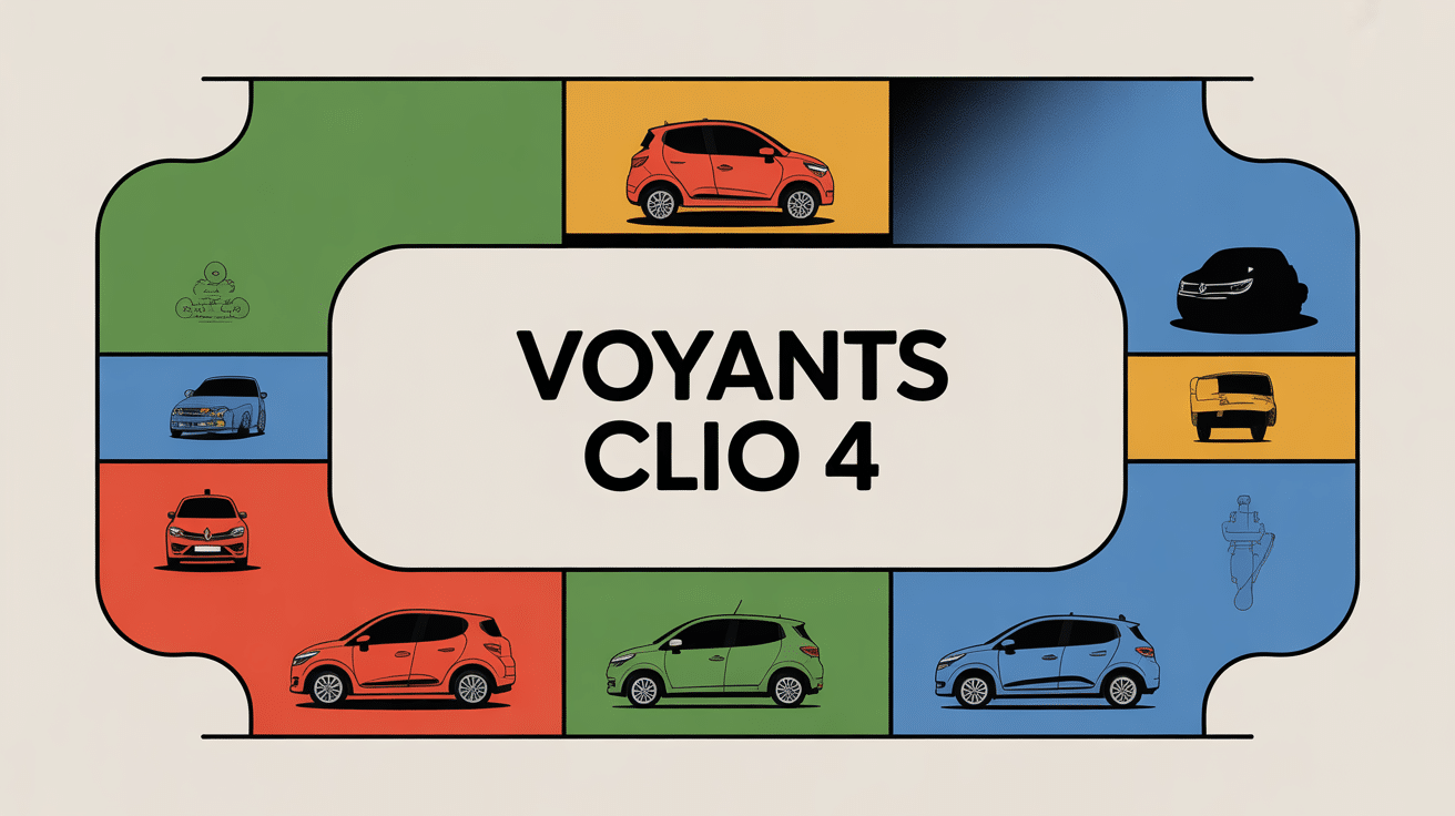 voyants clio 4 illustration tableau de bord sécurité