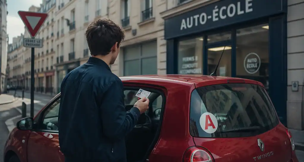 jeune conducteur permis probatoire voiture auto-école