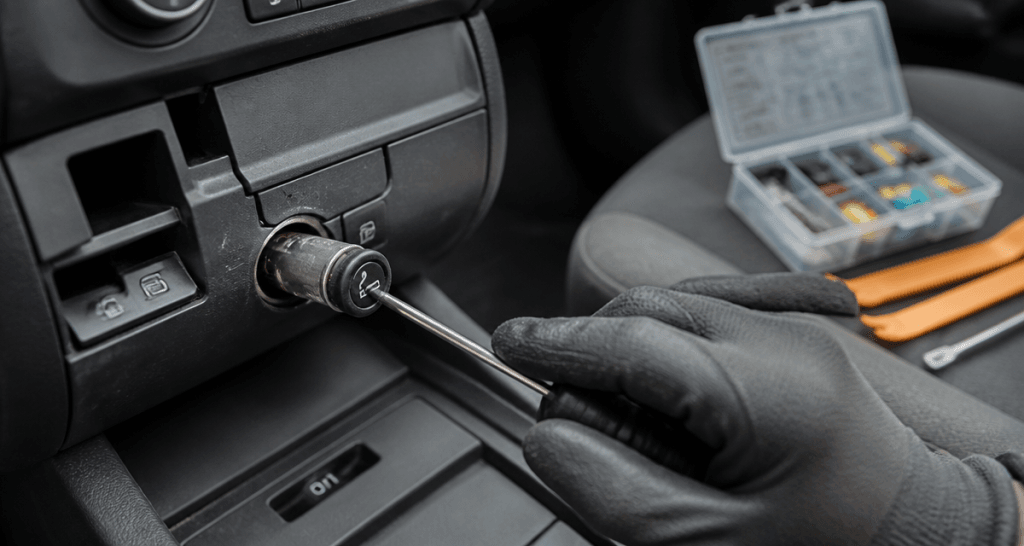 changer allume cigare voiture extraction prise