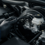 test mastervac main tuyau compartiment moteur