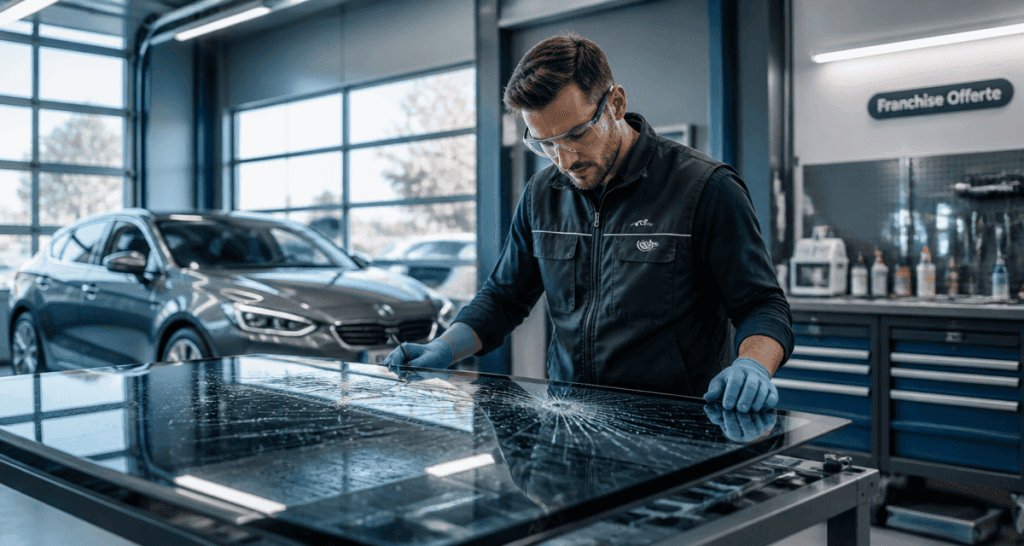 franchise offerte bris de glace garage