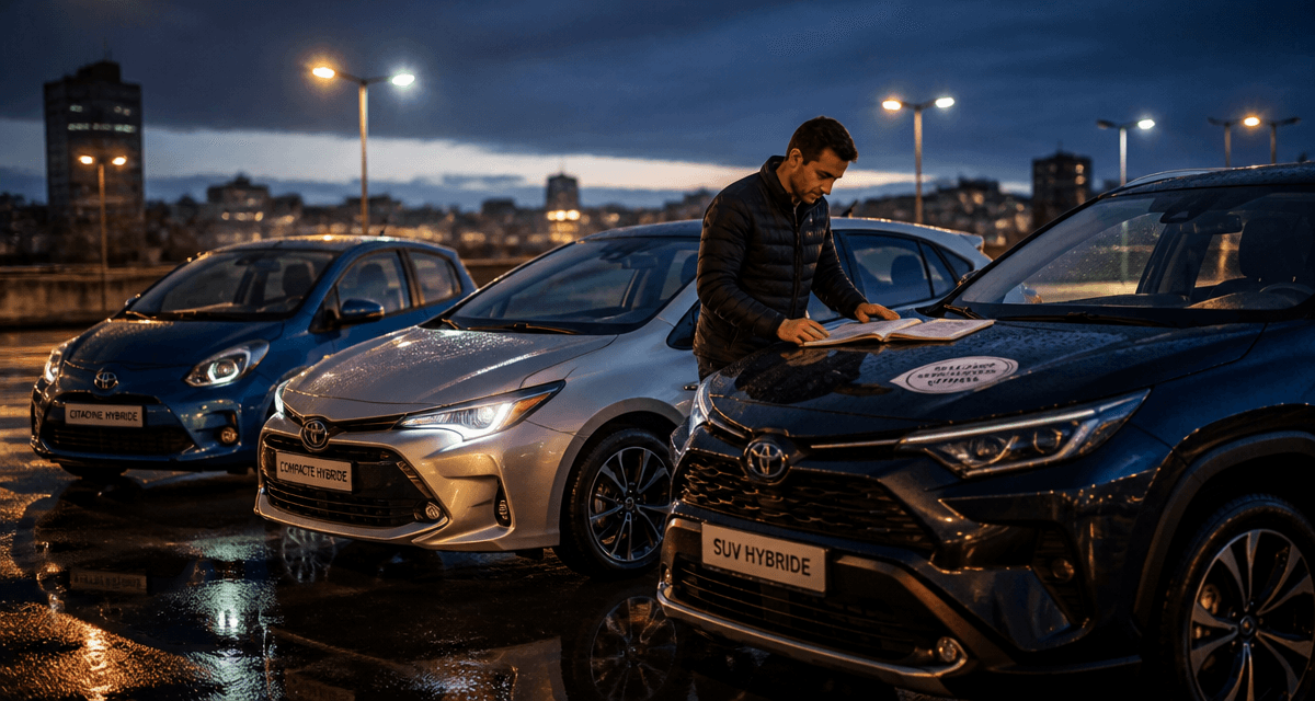 meilleure voiture hybride citadine compacte SUV