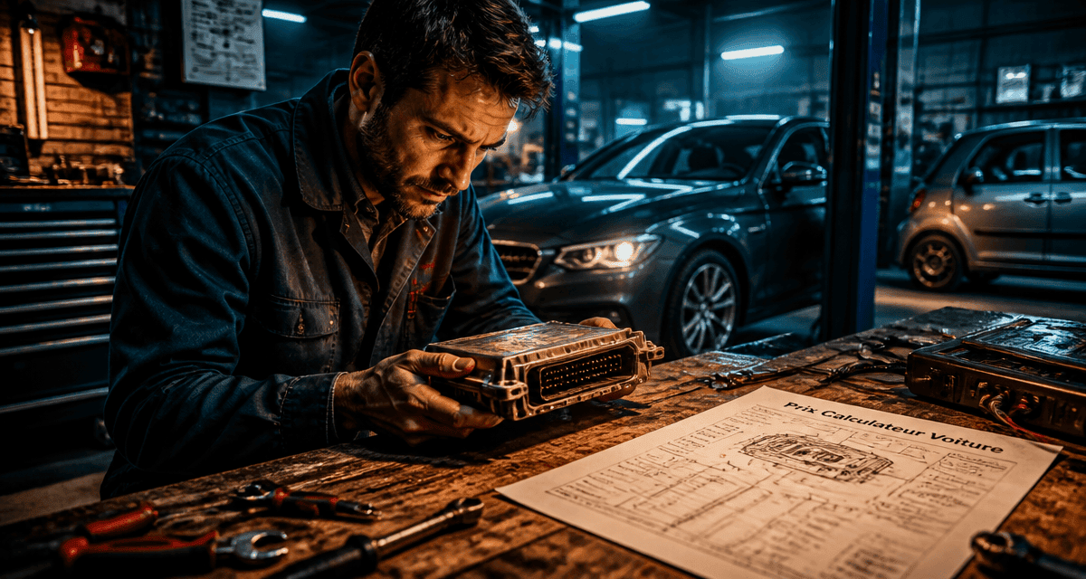 prix calculateur voiture sur établi