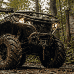quads 4x4 utilitaire boue forêt