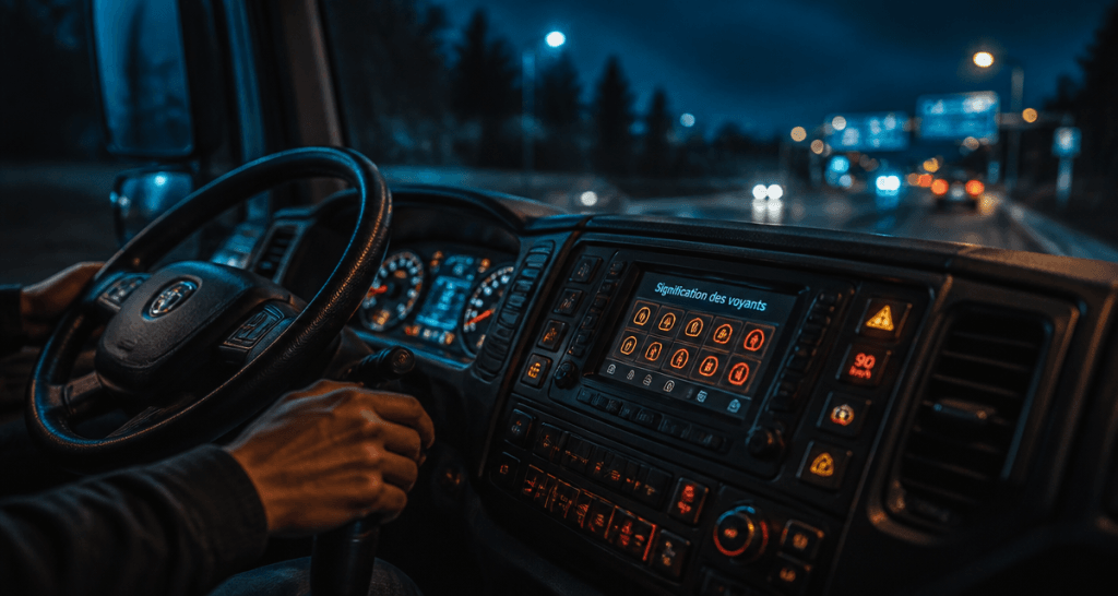 Signification voyant tableau de bord poids lourds